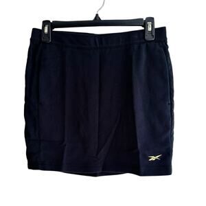 Reebok Cotton Terry Mini Athleisure Skirt